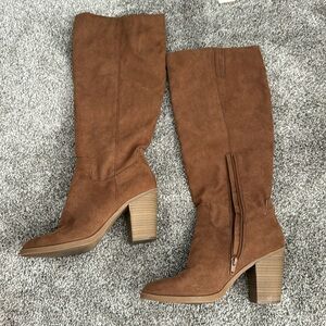 Brown Knee High Boots